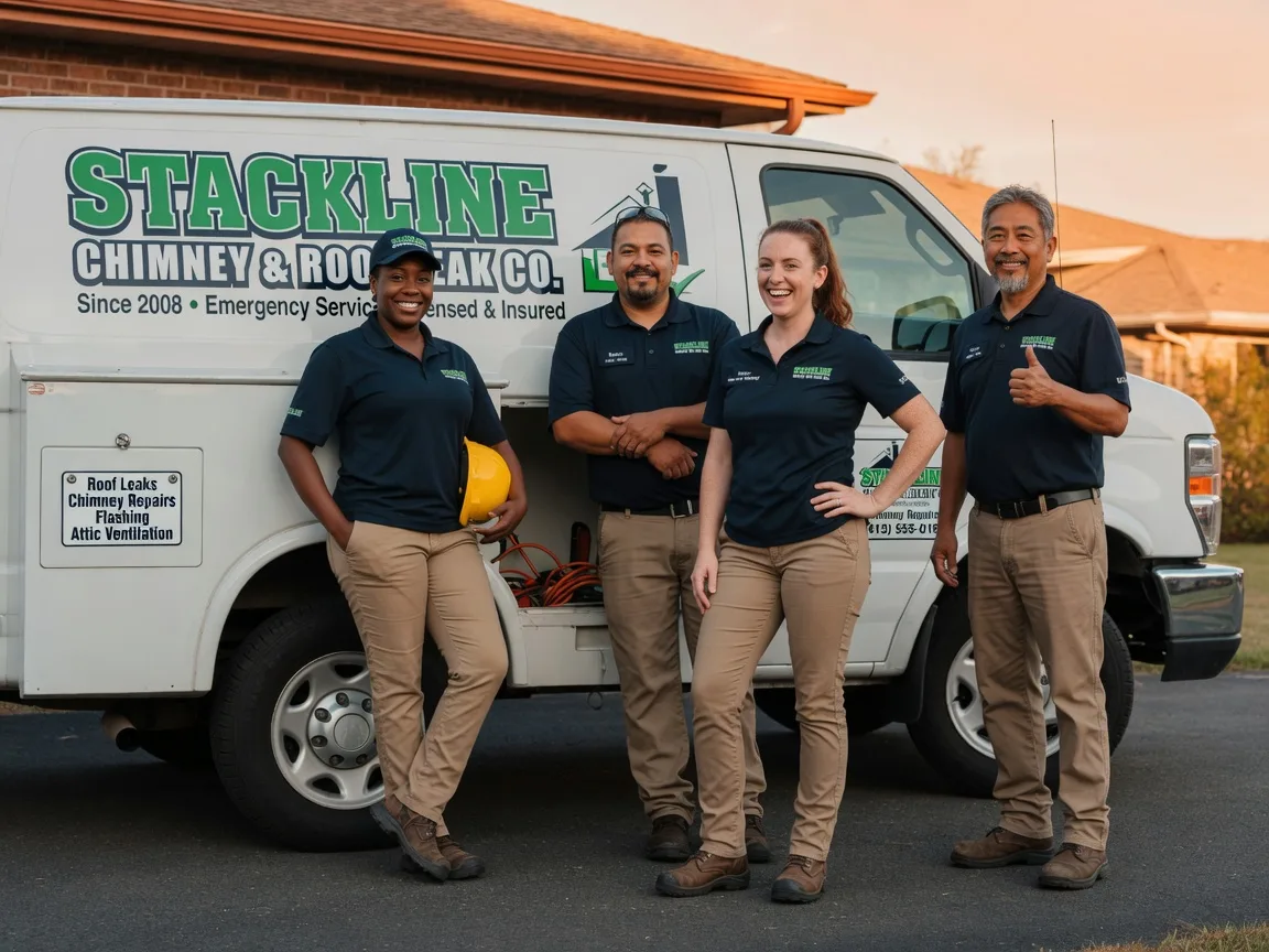 Chimney flashing repair company in Lillington, NC